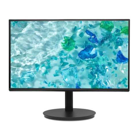 Monitor 24" Dp Hdmi Vga Acer Cb242ygbmiprx Ips Fhd 120hz 1ms 250cd Vesa 100x100 2x2w Color Negroregulable En Altura