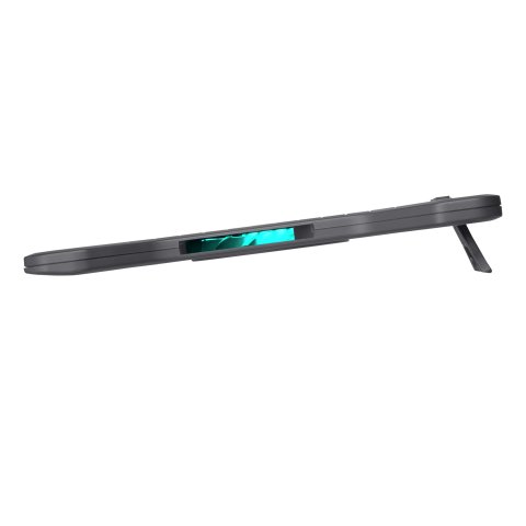 Base De Refrigeracion Para Portatil Trust Xstream Breeze Hasta 16" 2 Ventiladores Color Negro