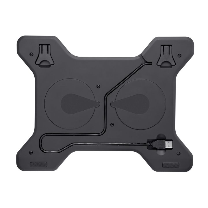 Base De Refrigeracion Para Portatil Trust Xstream Breeze Hasta 16" 2 Ventiladores Color Negro