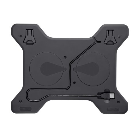 Base De Refrigeracion Para Portatil Trust Xstream Breeze Hasta 16" 2 Ventiladores Color Negro