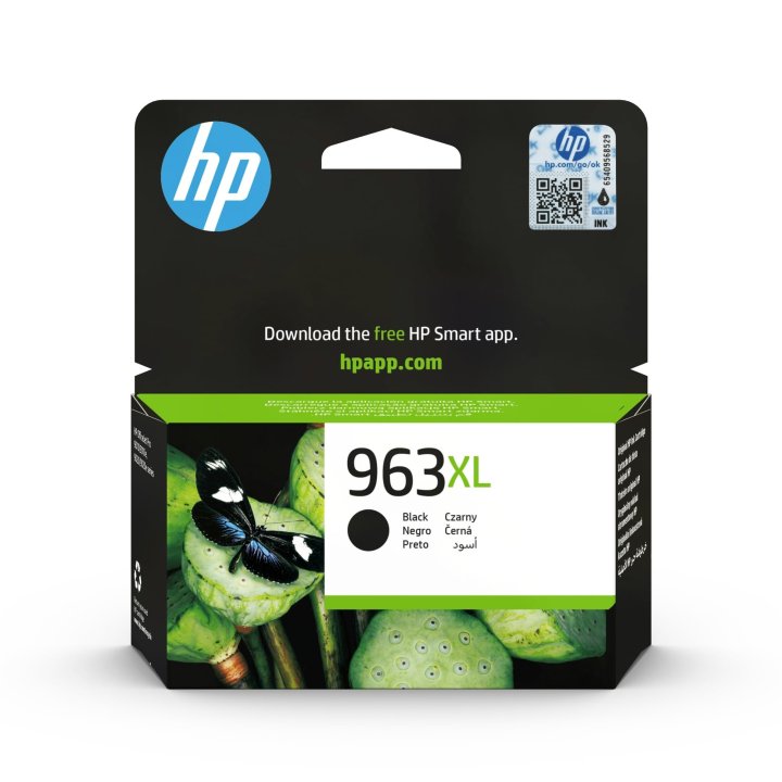 Cartucho Hp Nº 963xl Negro Para Officejet Pro Aio 9010,9012,9014,9015,9016,9019,9020,9022,9025