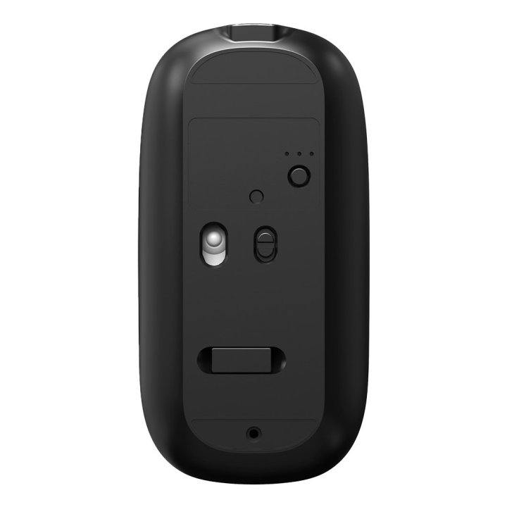 Mouse Coolbox Multidispositivo Ia W02-g Bt5.0 Bt3.0 2.4ghz1600dpi 6 Botones Bateria 500mah Gris