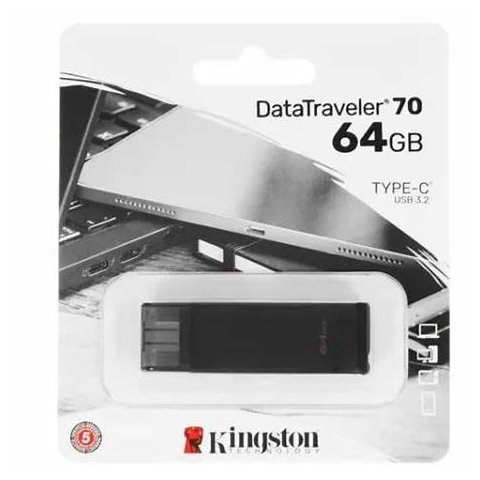 Memoria Usb-c 64gb Kingston Dt70/64gb Usb-c 3.2