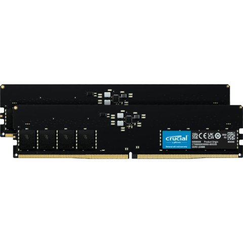 Ddr5 64gb 5600mhz Crucial Ct2k32g56c46u5 Kit De 2 Memorias 2x32gb Cl46 1.1v