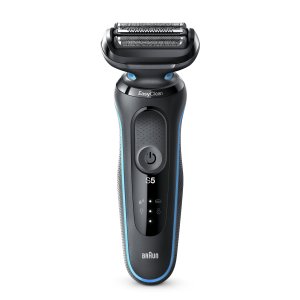 Afeitadora Braun Serie 5 50m1000s 3 Laminas Flexibles Easyclean Bateria De Litio 50min Carga Rapida Uso En Seco Y Mojado 2
