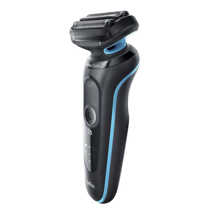 Afeitadora Braun Serie 5 50m1000s 3 Laminas Flexibles Easyclean Bateria De Litio 50min Carga Rapida Uso En Seco Y Mojado