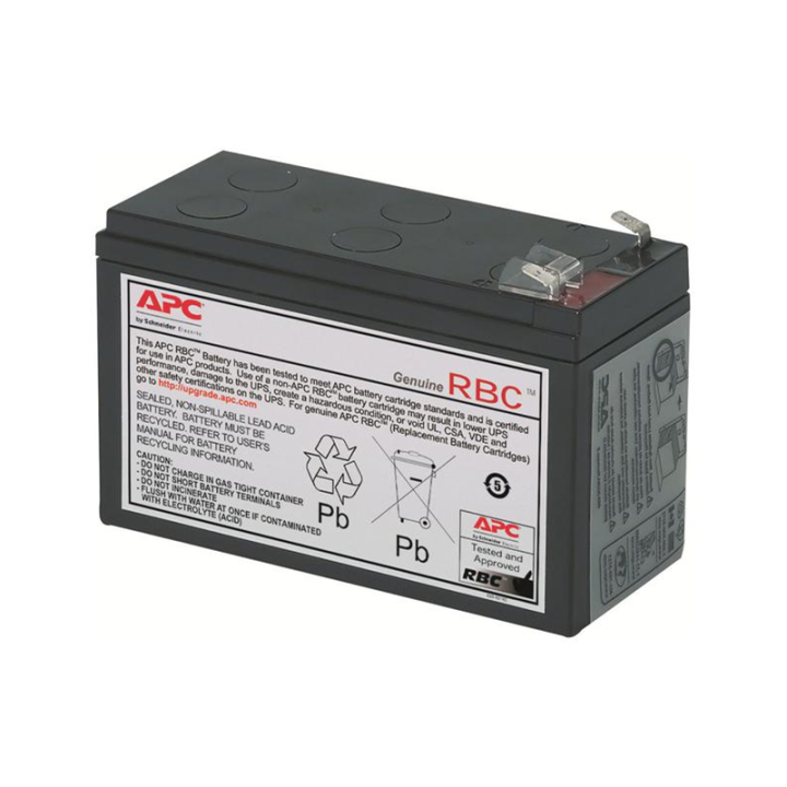 Batería De Repuesto Apc Para Back Ups Bk350ei Y Bk500ei