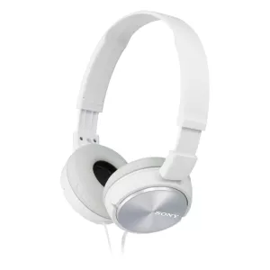 Headset Sony Mdr-zx310ap Compactos Microfono Integrado Cable 1.2m Blanco Jack 3.5 Control Remoto