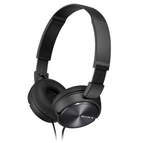 Headset Sony Mdr-zx310ap Compactos Microfono Integrado Cable 1.2m Negro Jack 3.5 Control Remoto
