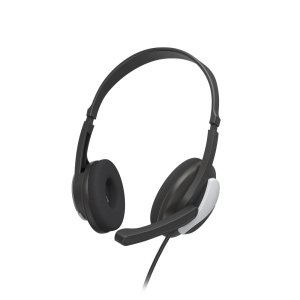 Headset Hama Hs-p100 V2 Jack 3.5 Estero Cable 2m Color Negro 
