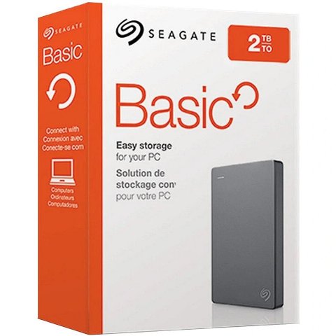 Disco Duro Externo Seagate Basics 2tb 2.5" Usb...