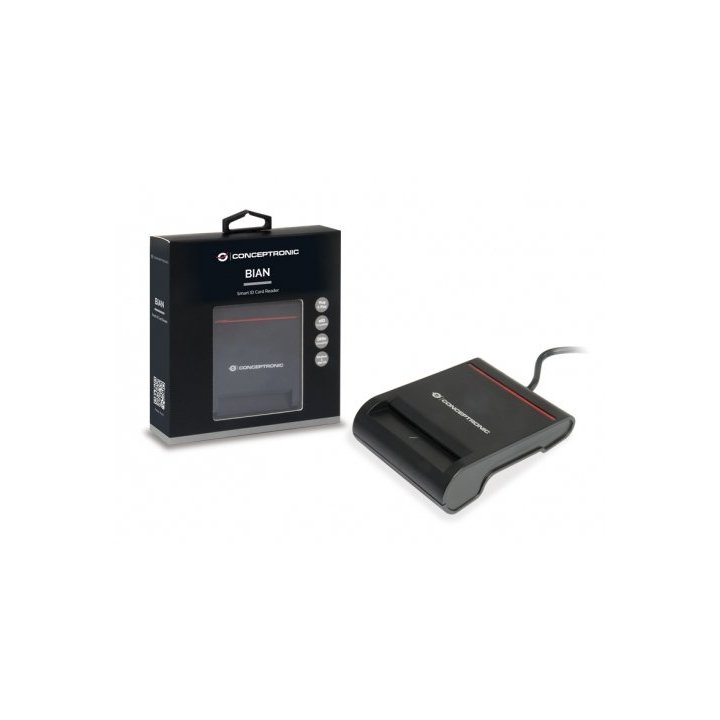 Lector Externo De Dnie Usb Conceptronic Lector Dnie 4.0 E Y (eid) Scr01b