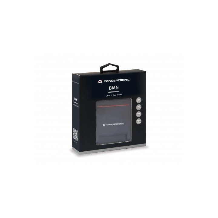 Lector Externo De Dnie Usb Conceptronic Lector Dnie 4.0 E Y (eid) Scr01b