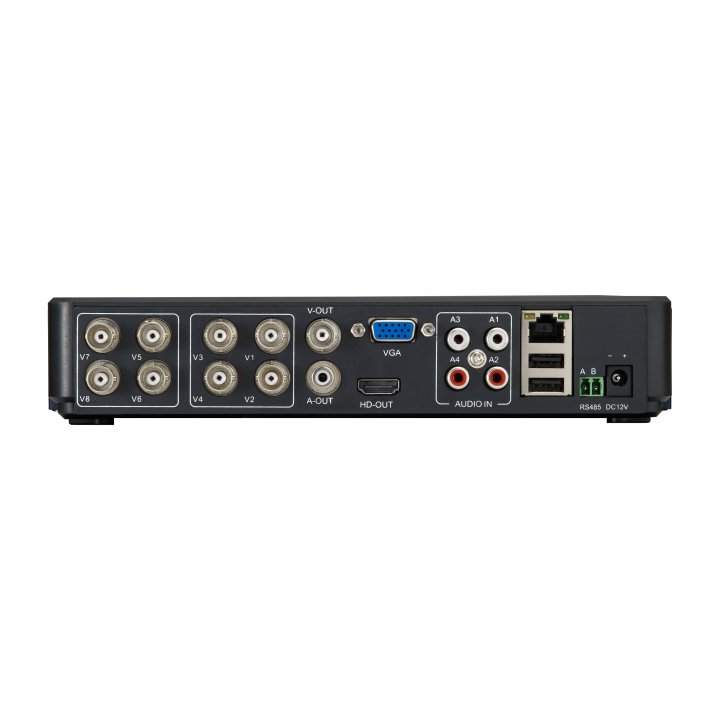 Kit Videovigilancia 1080p Level One Dsk-8001 8 Canales 4 Camaras Int ext + Grabador Cables Iluminacion Led (sin Hd)