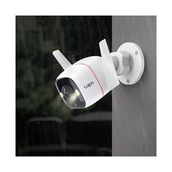 Camara Exterior Ip Wifi Tp-link Tapo C320ws Ip66 2k Vision Nocturna 30m Deteccion Mov.