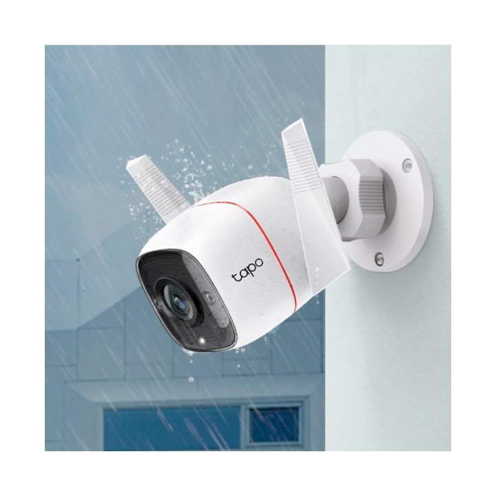Camara Exterior Ip Wifi Tp-link Tapo T65 Ip66 Ultra Definicion 3mp Vision Nocturna 30m Deteccion De Movimiento Alarma 2way Au