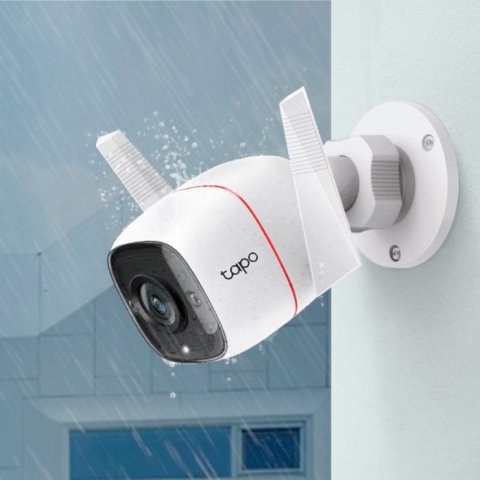 Camara Exterior Ip Wifi Tp-link Tapo T65 Ip66 Ultra Definicion 3mp Vision Nocturna 30m Deteccion De Movimiento Alarma 2way Au