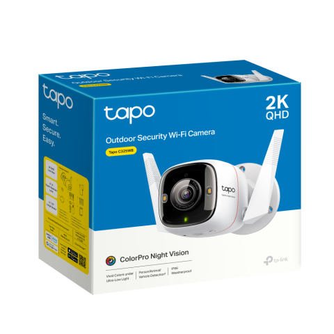 Camara Exterior Ip Wifi Tp-link Tapo C325wb Poe...