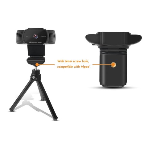Webcam 2k Conceptronic Amdis 5mp Usb 3.6mm 30...