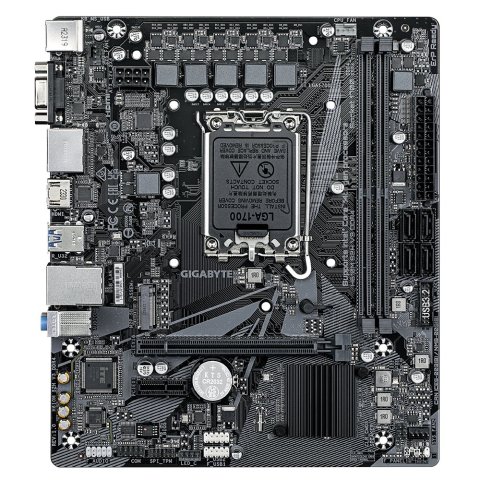 Pb Gigabyte H610m S2h V3 Ddr4 M-atx Skt 1700 2xddr4 3200mhz 2xdp Hdmi Vga Lan 1xm.2
