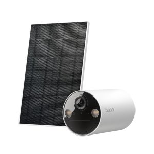 Camara Ip Exterior Wifi Con Bateria Tapo Tc82 2k 3mp Alimentada Por Panel Solar Tapo A201 Instalacion Sin Cables
