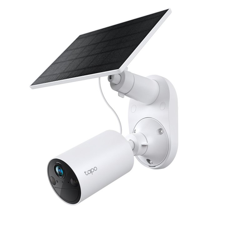 Camara Ip Exterior Wifi Con Bateria Tapo Tc82 2k 3mp Alimentada Por Panel Solar Tapo A201 Instalacion Sin Cables