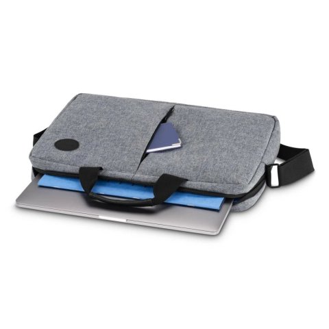 Maletin Hama Genua 15.6 Organizador En El Interior Color Gris