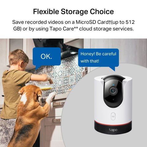 Camara Ip Wifi Tp-link Tapo C225 2k Qhd...