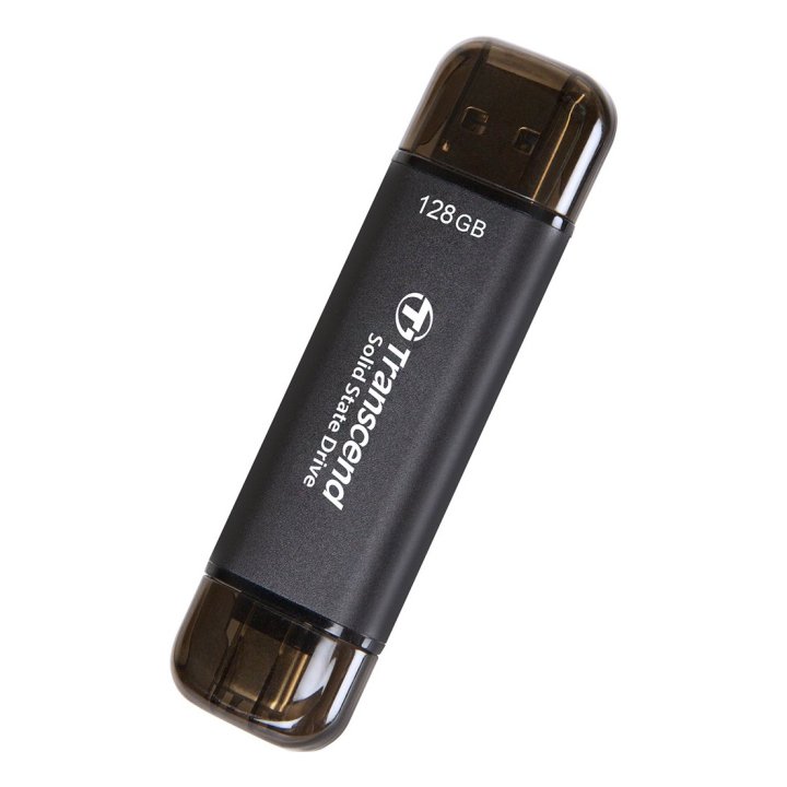 Memoria Usb-c usb-a 128gb Transcend Ssd Usb 10gbps (escritura 950mb s)  Ts128gesd310c

