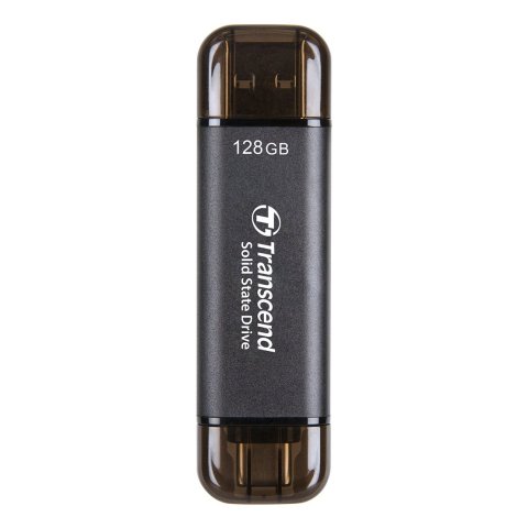 Memoria Usb-c usb-a 128gb Transcend Ssd Usb 10gbps (escritura 950mb s)  Ts128gesd310c
