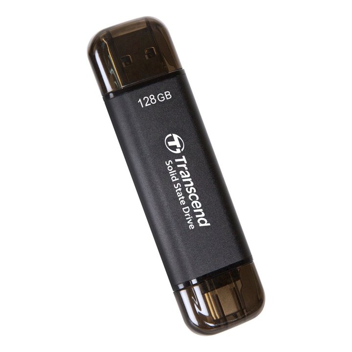 Memoria Usb-c usb-a 128gb Transcend Ssd Usb 10gbps (escritura 950mb s)  Ts128gesd310c
