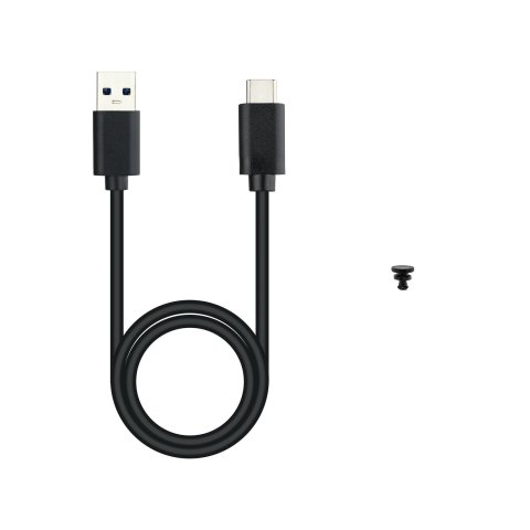 Caja Externa M.2 Usb-c Tooq Tqe-2221g Para M.2 Ngff nvme Usb 3.1 Gen2 Usb-a Gris