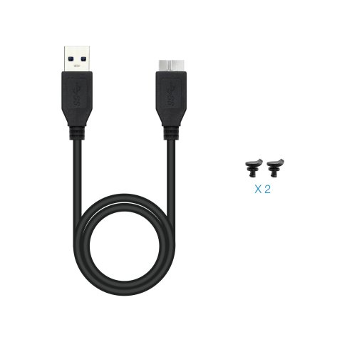 Caja Externa M.2 Usb-c Tooq Tqe-2281g Para M.2 Ngff Usb 3.1 Gen1 Gris
