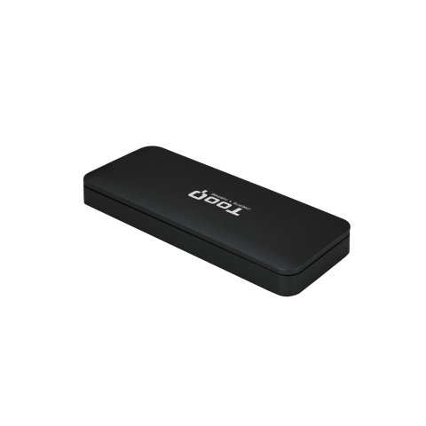 Caja Externa M.2 Usb-c Tooq Tqe-2280b Para M.2 Nvme Pcie Usb 3.1 Gen2 Negra
