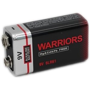 Pilas 6lr61 Warriors Alcalina 9v 1 Pila 