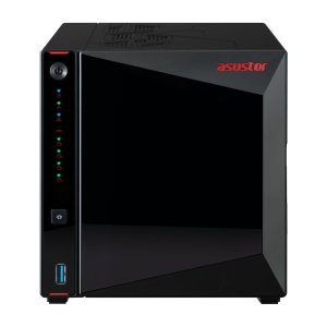 Servidor Nas Asustor Nimbustor 4 Gen2 As5404t 4 Bahias 4xm.2 Nvme Celeron N5105 2.0ghz 4gb Hdmi Rj45 2x2.5gb 3xusb3.2
