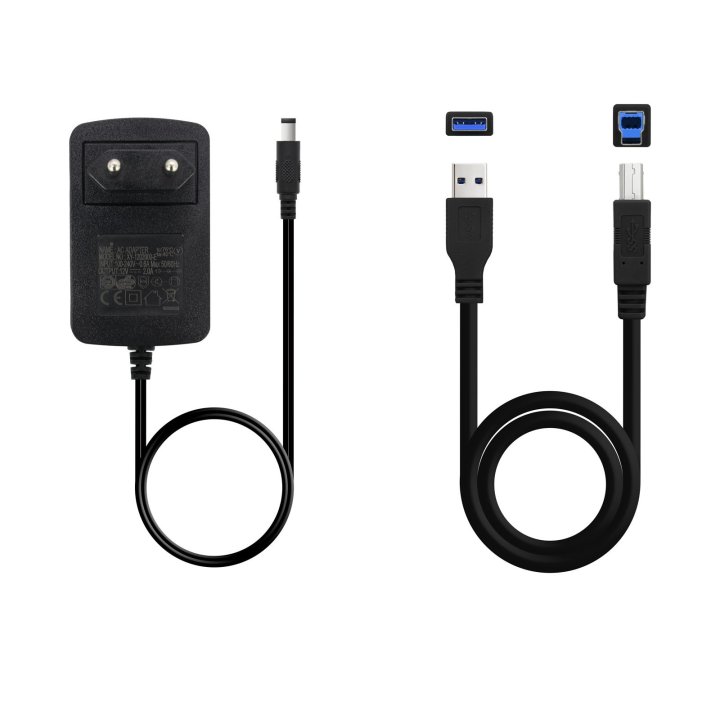 Docking Station Tooq Tqds-802dw 2,5" 3,5" Sata Usb 3.1 Funcion Clonacion Otb Negra-blanca
