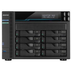 Servidor Nas Asustor As6508t 8 Bahias Atom C3538 Quad Core Denverton 2.1ghz 8gb 2x2.5gbe 2x10gbe Raid 0,1 Jbod Sata6gb Usb 3. 2