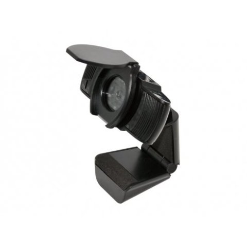 Webcam Hd Conceptronic Amdis 1080p Interpolado Usb 3.6mm 30fps Angulo Vision 68º Microfono Integrado