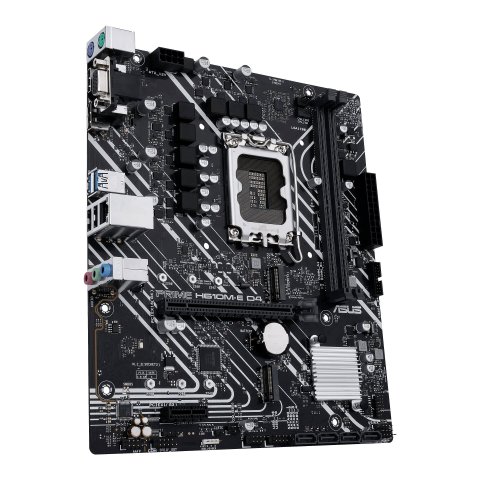 Pb Asus Prime H610m-e D4-csm Intel Skt1700 Micro Atx Displayport Hdmi Vga Usb 3,2 Gen 2xusb 2,0