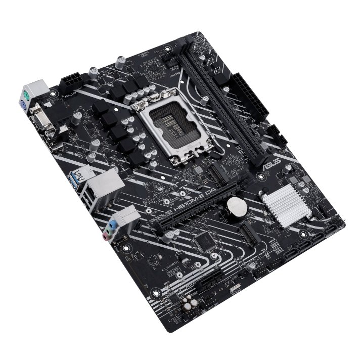 Pb Asus Prime H610m-e D4-csm Intel Skt1700 Micro Atx Displayport Hdmi Vga Usb 3,2 Gen 2xusb 2,0