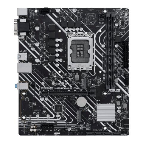 Pb Asus Prime H610m-e D4-csm Intel Skt1700 Micro Atx Displayport Hdmi Vga Usb 3,2 Gen 2xusb 2,0