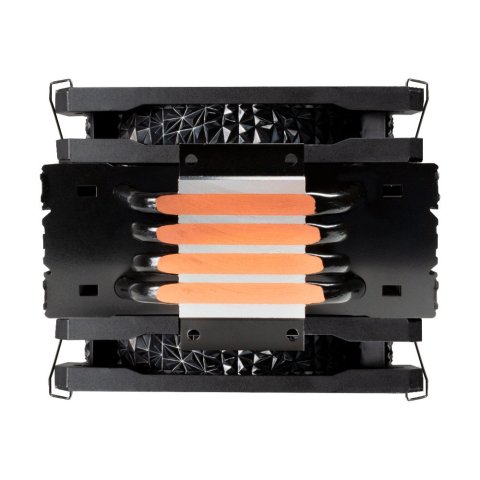 Ventilador Con Disipador Para Cpu Abysm Ab832407 Snow Iv Argb 120mm Color Negro