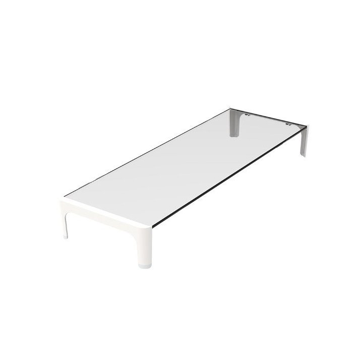 Stand De Sobremesa Para 1 Pantallas Approx Hasta 20kg Color Blanco