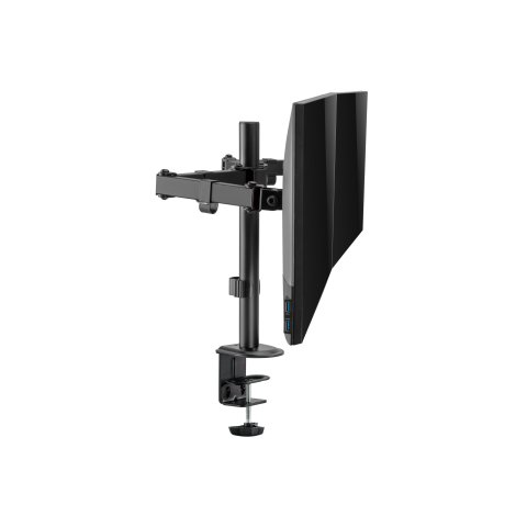 Soporte De Mesa Equip 650157 Para 2 Pantallas 17"-32" De Brazo Inclinable Y Giratorio 360§ Max. Vesa 100x100 Hata 9kg Por Pan