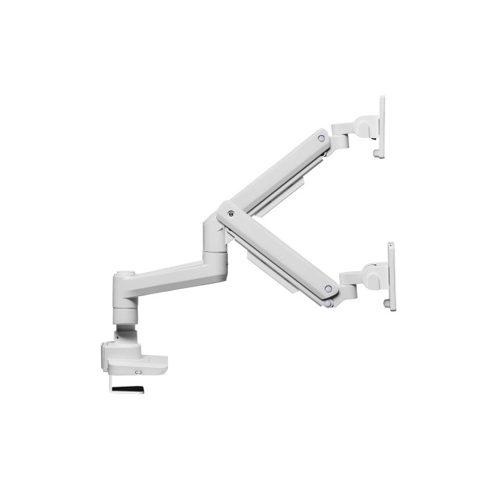 Soporte De Mesa Equip 650183 Para 2 Pantalla De 17"-35" Blanco Max. 20kg Por Pantalla Max.vesa 100x100 Resorte De Gas