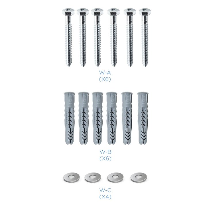 Soporte De Pared Fijo Tooq Lp42130t-b Para Pantalla 60-100" Max. 130kg Vesa Max. 1000x800 Inclinacio