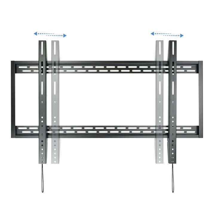 Soporte De Pared Fijo Tooq Lp41130f-b Para Pantalla 60-100" Max. 130kg Vesa Max. 900x600 Negro