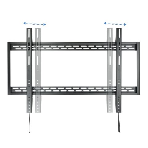 Soporte De Pared Fijo Tooq Lp41130f-b Para Pantalla 60-100" Max. 130kg Vesa Max. 900x600 Negro