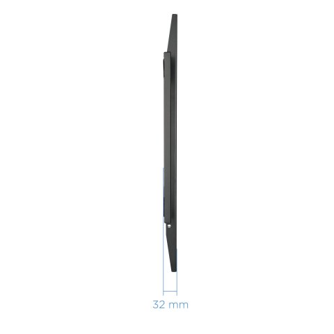 Soporte De Pared Fijo Tooq Lp41130f-b Para Pantalla 60-100" Max. 130kg Vesa Max. 900x600 Negro